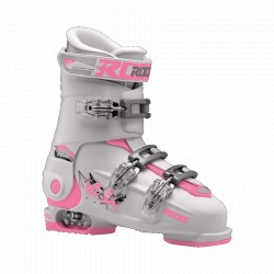 Nastavljivi Smučarski čevlji Roces IDEA FREE - white-deep pink 36-40