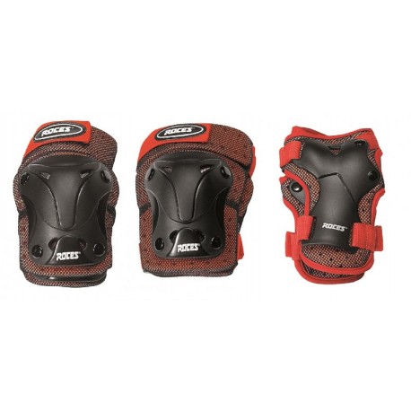 Roces protective gear black/red