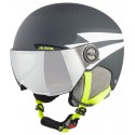 Alpina Zupo Visor Q-Lite - charcoal-neon