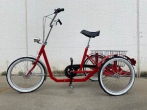 Tricikel za odrasle 20'' z košaro